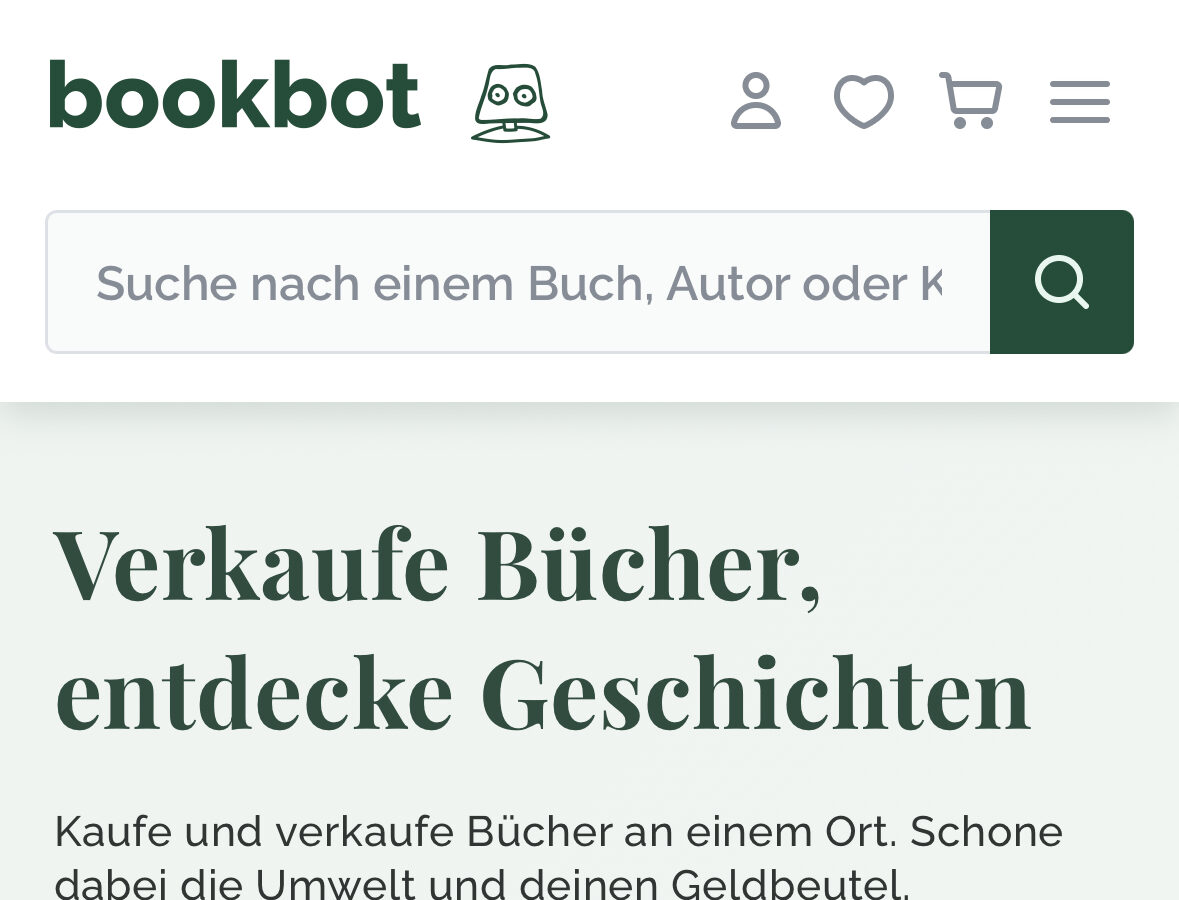 Kooperation – Gebrauchte Bücher kaufen und verkaufen? Ganz einfach! Bei Bookbot.de!