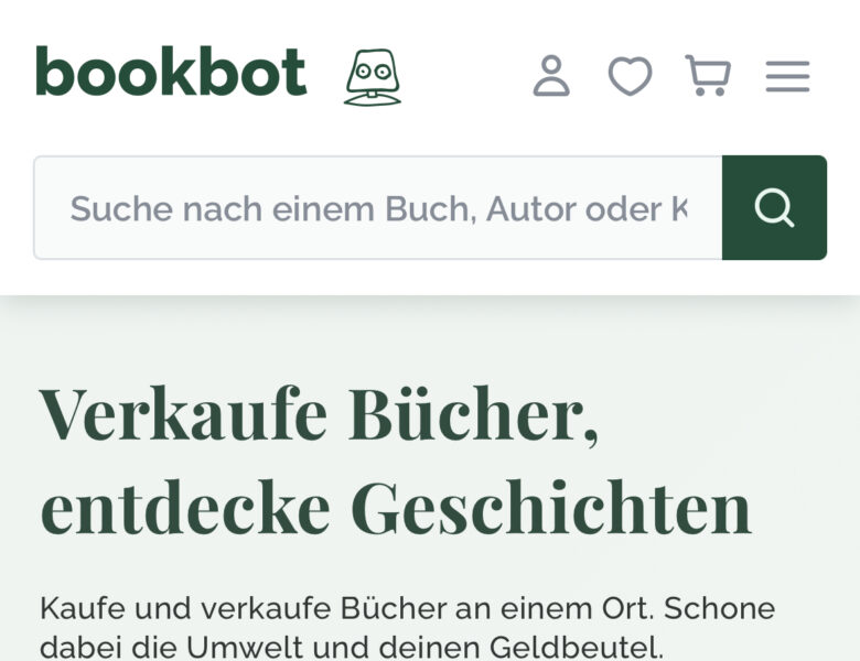 Kooperation – Gebrauchte Bücher kaufen und verkaufen? Ganz einfach! Bei Bookbot.de!